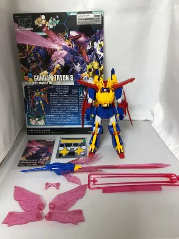 건담 프라모델 HG 1/144 건담 트라이온 3 조립 완료