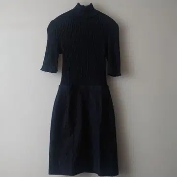 장 폴 고티에 터틀넥 원피스