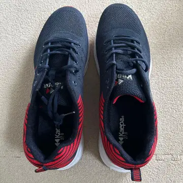 카파 210 네이비/레드 스니커즈