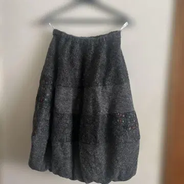 토쿠코 프리미어볼 그레이 벌룬 스커트