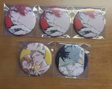 기븐전 캐릭터 배지 컬렉션 캔뱃지 마후유 우게츠 아키히코 & 슌주