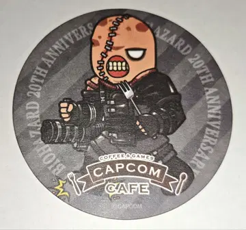 바이오하자드 BIOHAZARD 네메시스 코스터 특전 캡콤 카페