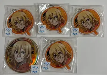 Dr.STONE 나나미 류스이 아크릴 키링 캔뱃지