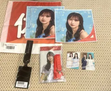 노기자카46 사토 카에데 타월 쿠션 티켓 홀더 외 묶음 판매