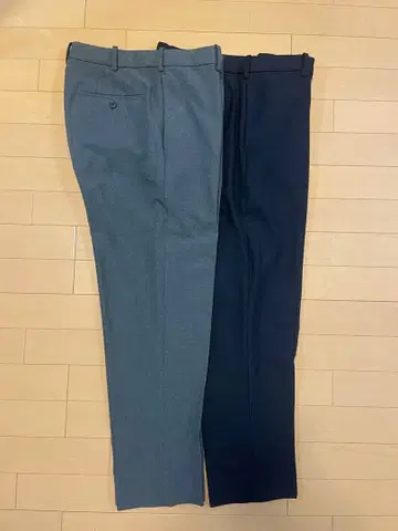 유니클로 스마트 앵글 팬츠 2세트 2024년 모델 그레이, 네이비