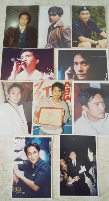 토니 레온 사진 10장 세트 양조위