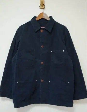 Unknown 유럽 구제 의류 프랑스 벌목꾼 워크 자켓