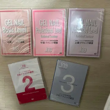 JNA GEL NAIL 기술 세미나 DVD 세트