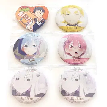 리제로 캔뱃지 필름 콘서트 학원 생활