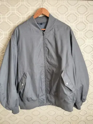 무인양품 카포크 혼방 충전솜 블루종 XL