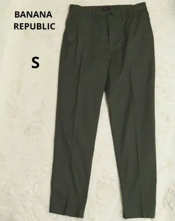바나나리퍼블릭 슬림핏 치노 팬츠 남성용 S 스트레치 새상품급