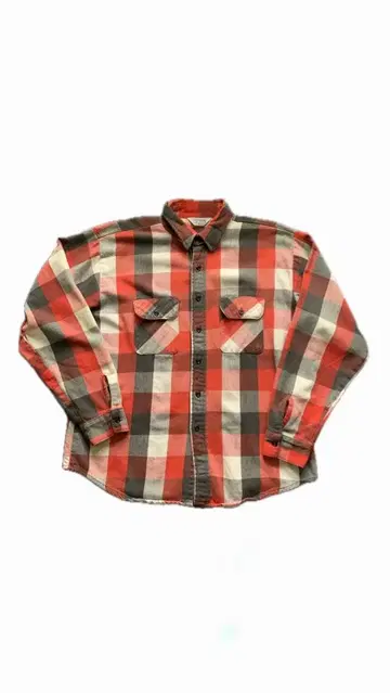 80s FIVE BROTHER Flannel Shirt