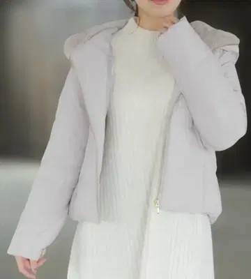 아스트리아오딜 후드 퍼 다운 자켓 M 사이즈 그레이