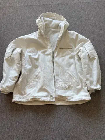 after 리버서블 덕 후드티 자켓