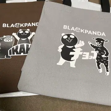 개봉 완료 미사용 이온 그라니프 콜라보 블랙 팬더 토트백 2종 세트