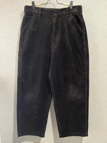 코듀로이 와이드 워크 팬츠