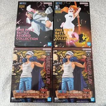 원피스 피규어 4개 세트 코비 나미 로우 DXF