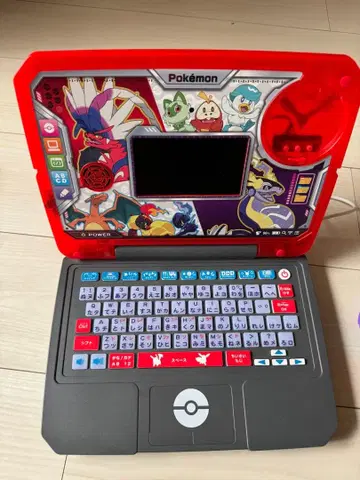 포켓몬 학습용 컴퓨터 빨간색 카드 포함