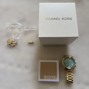 MICHAEL KORS 골드 크로노그래프 시계