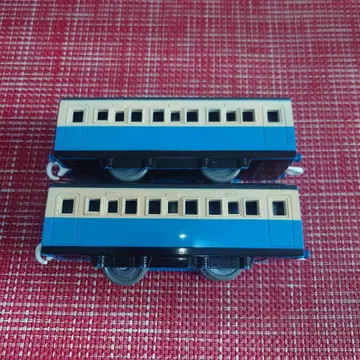 프라레일 토마스 급행 여객차 2량 세트 파랑