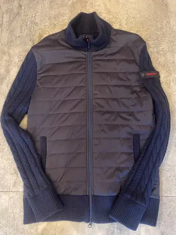 브리핑 니트 나일론 네이비 L