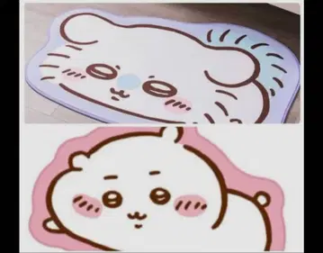 치이카와 (먼작귀) 러그 매트 네소베리 2종류 약 100cm