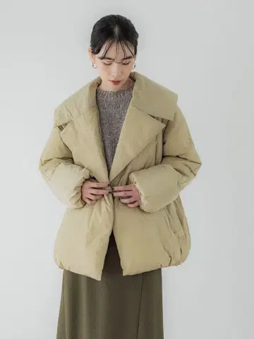 crewre 더블 브레스트 다운 자켓 sand beige/ 2