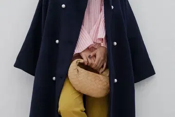 KATRIN TOKYO 펄 버튼 코트