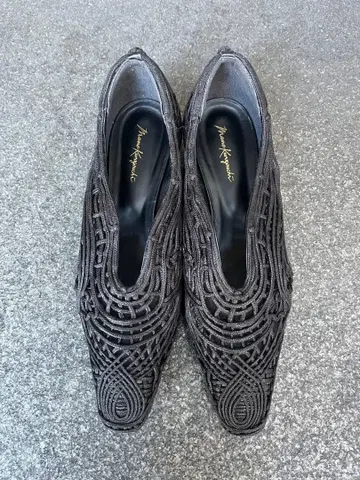 Mame Kurogouchi 새상품 펌프스 자수 마메 크로고우치