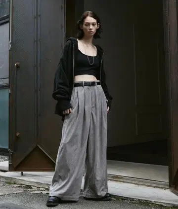 remer 루즈 드레이프 코듀로이 와이드 PT