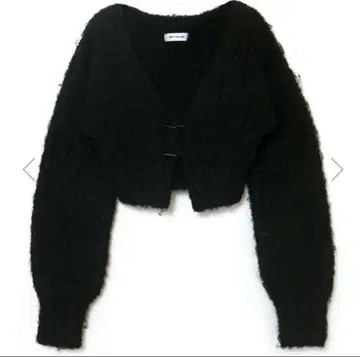 melt the lady 크롭 루즈 가디건