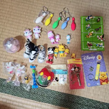 디즈니 캐릭터 키링 세트 등