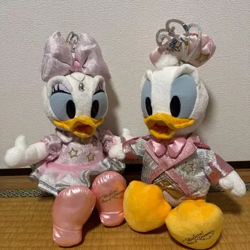 [디즈니] 빌리브 도날드 데이지 세트 봉제 인형