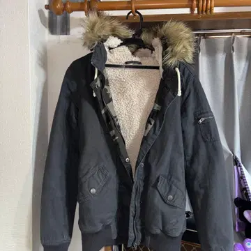 헤이세이 구제 의류 퍼 후드티 y2k 펑크 n2b