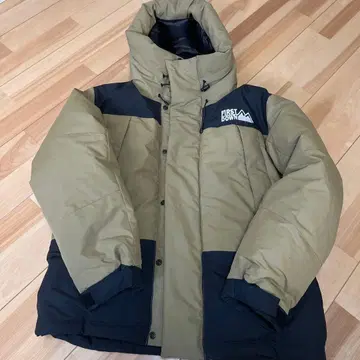 FIRST DOWN 후드 부착 다운 자켓 여성용 S