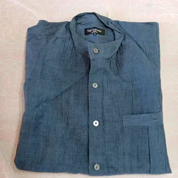 기 라로슈 반팔 셔츠 L 다크 블루