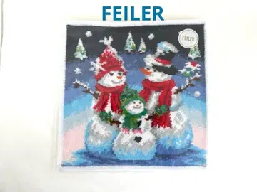 [페이] 슈네만파밀리에 눈사람 손수건 (WEB 한정판)