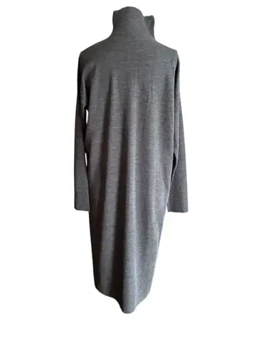 ICB 그레이 하이넥 니트 원피스