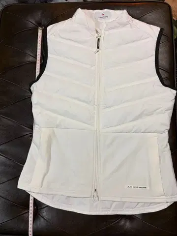 JUN AND ROPE 여성용 베스트 화이트