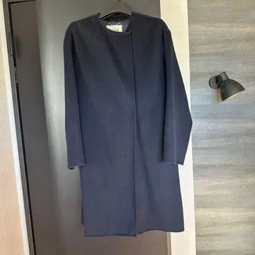 ROPE 네이비 롱 코트 사이즈 40