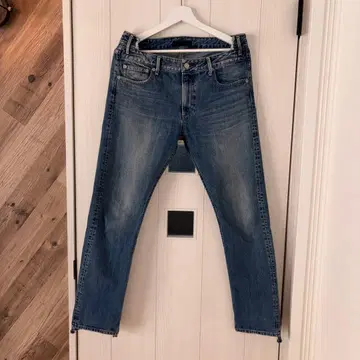 로데오 크라운 Barefoot Dreams 스트레이트 레그 데님 28인치