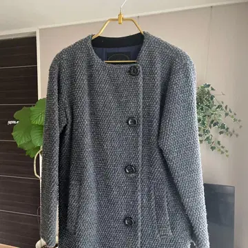 언타이틀 그레이 코트 38 사이즈