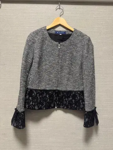 M'S GRACY 노카라 트위드 자켓