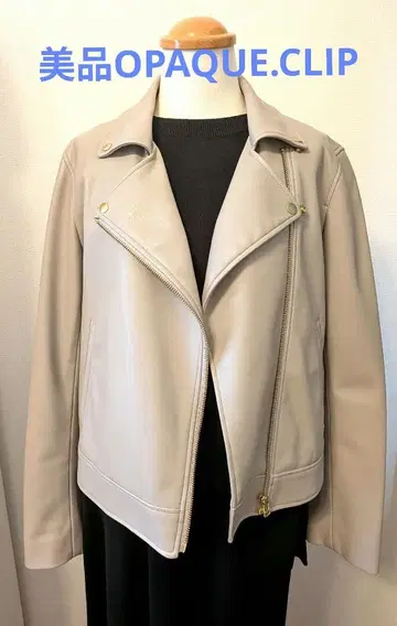 새상품급 OPAQUE.CLIP 오파크 클립 라이더 자켓