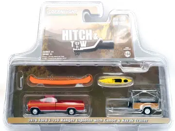 1978 포드 레인저 익스플로러 위드 카누 & 카약 트레일러