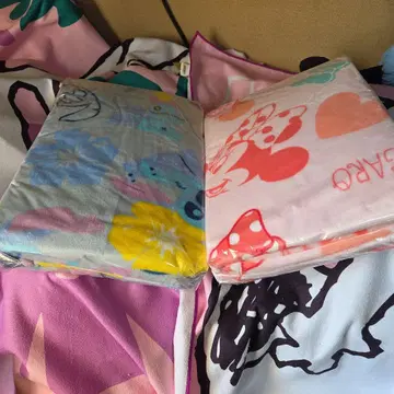 디즈니 담요 2개 세트