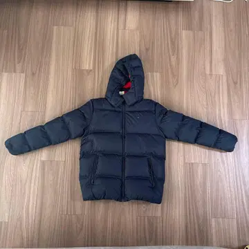 타미힐피거 네이비 다운 자켓