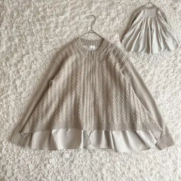 [ 스테디셀러 ] SONO 소노 지퍼 케이블 니트 가디건 도킹 1