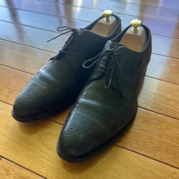 SHETLANDFOX ( 셰틀랜드폭스 ) 블랙 가죽 비즈니스 슈즈