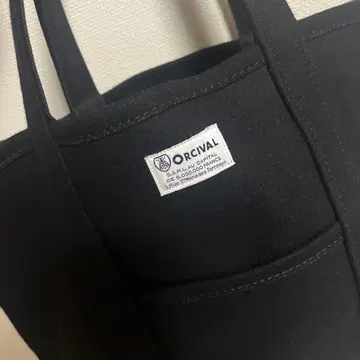 ORCIVAL 블랙 토트백 #Bshop